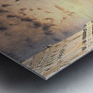 Golden Ride Through Venice Metal print