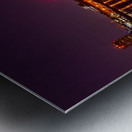 City Lights on the St. Lawrence Metal print