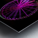 Night Magic at the Old Port – Montreal Metal print