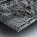 City of Bridges Metal print