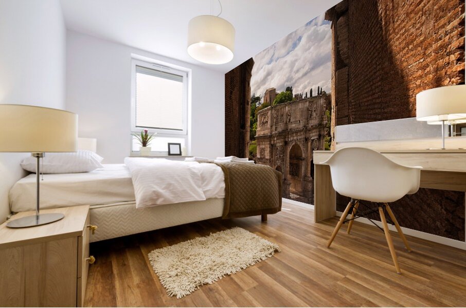 Framed Echoes of Ancient Rome Mural print