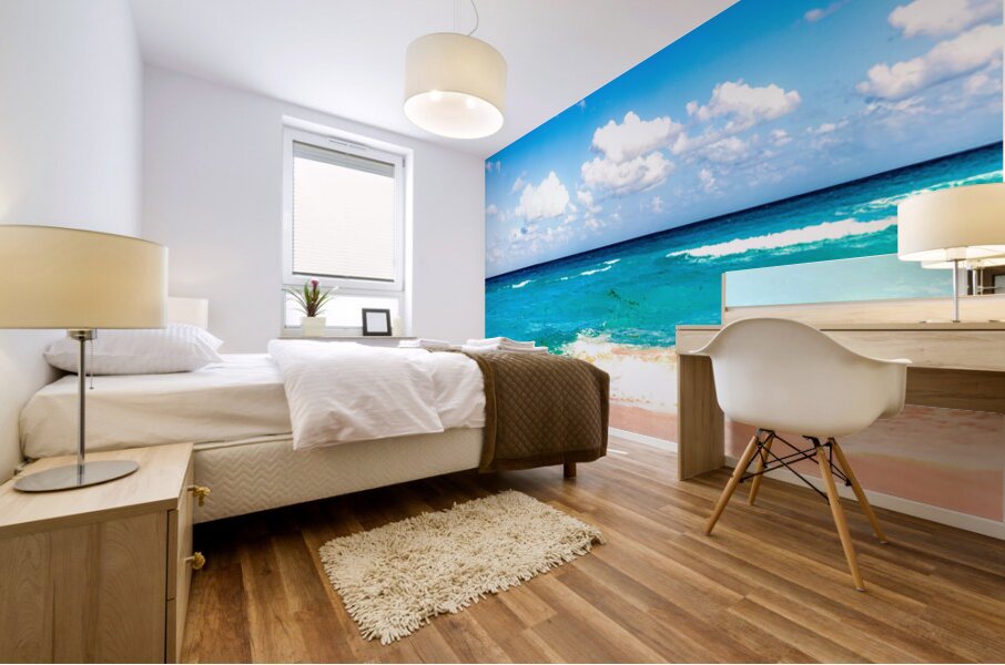 Turquoise Ocean Paradise Mural print