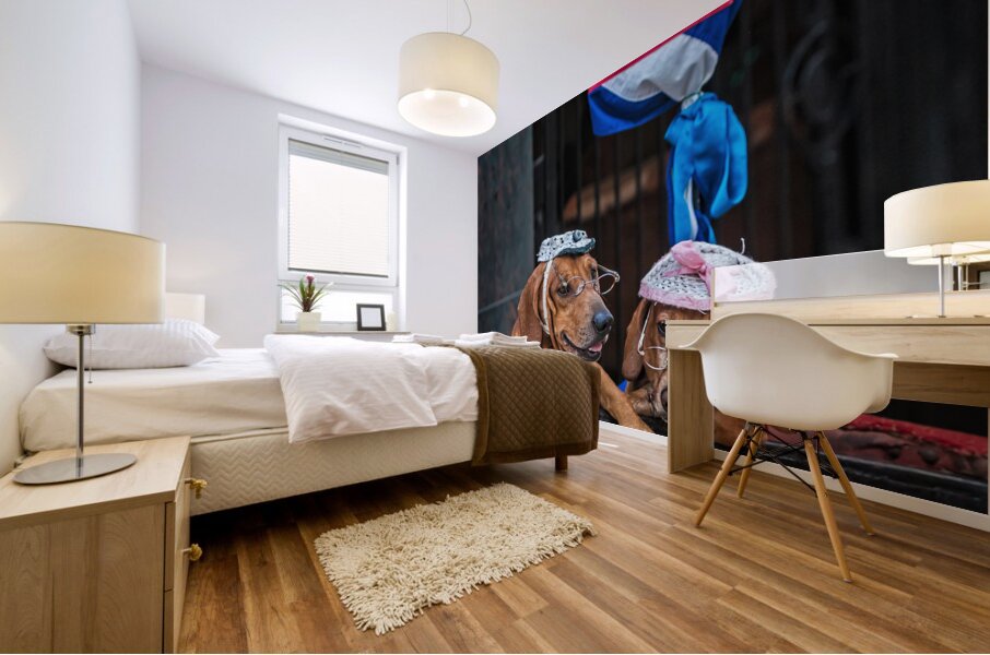 Cuban Companions Mural print