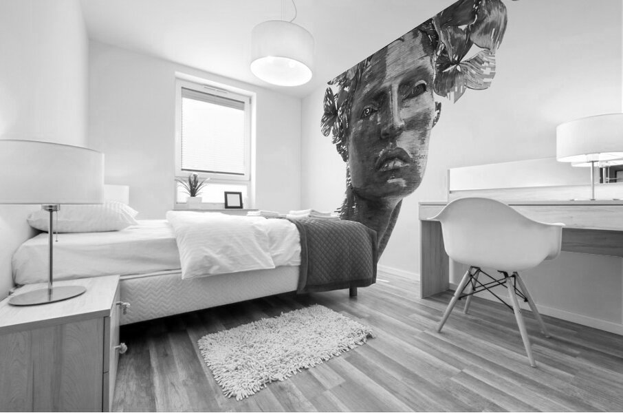 Fragmented Muse Mural print