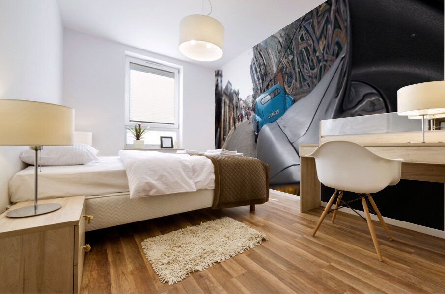 Reflection of Havana Mural print