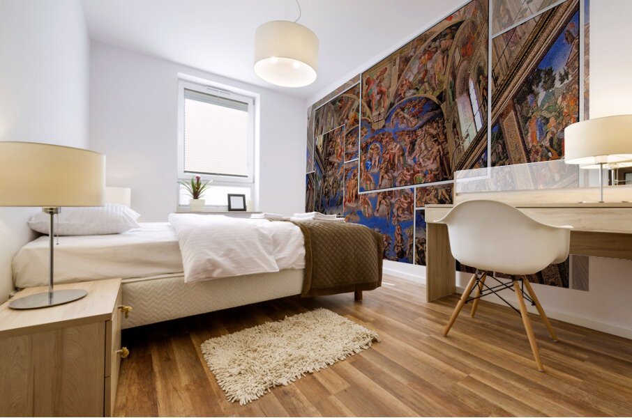 Sistine Chapel Collage Mural print