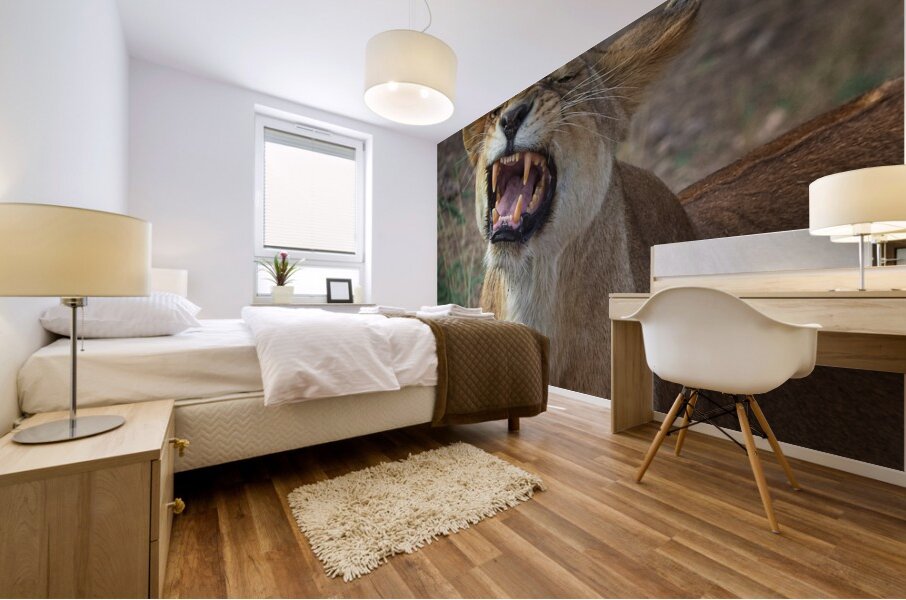 Roar of the Wild Mural print