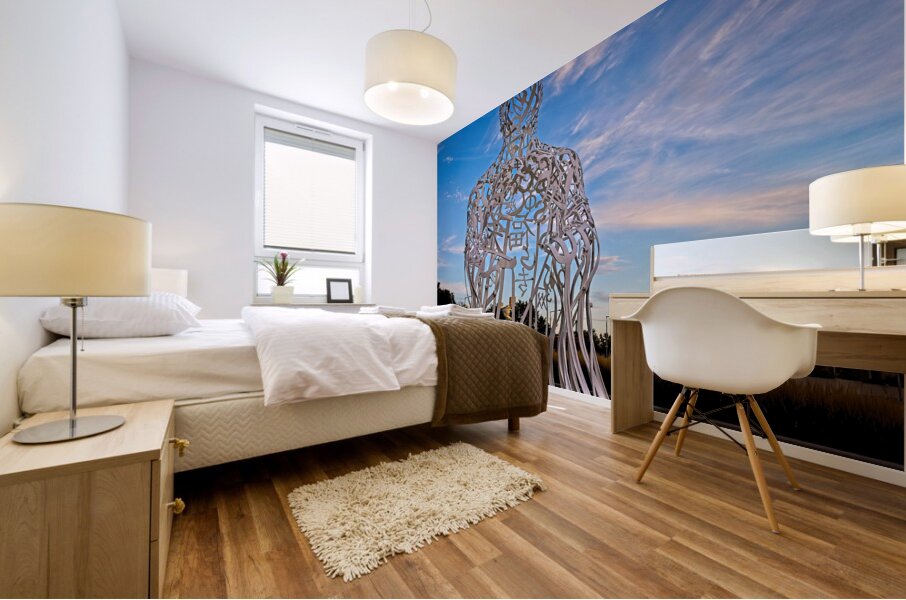 City of Symbols Mural print