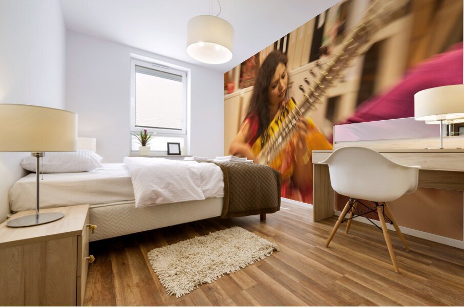 Strings in Motion Mural print