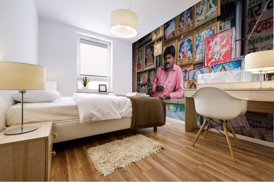 Market of Sacred Art Mural print