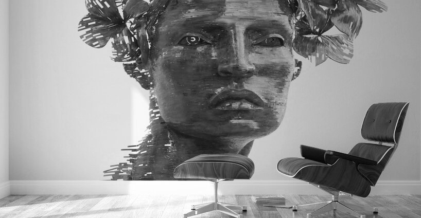 Fragmented Muse Wall Murals