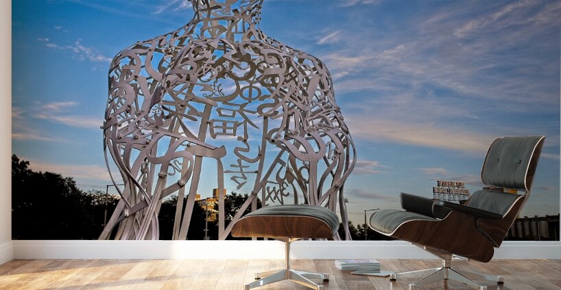 City of Symbols Wall Murals