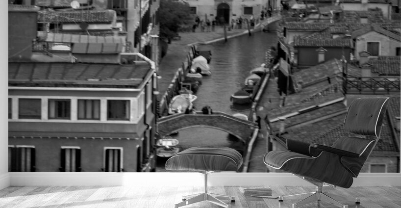 Venetian Ribbon Canal Wall Murals