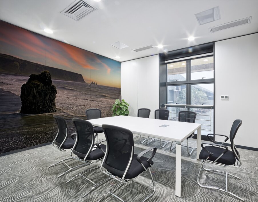 Ocean Glow Wall Printing