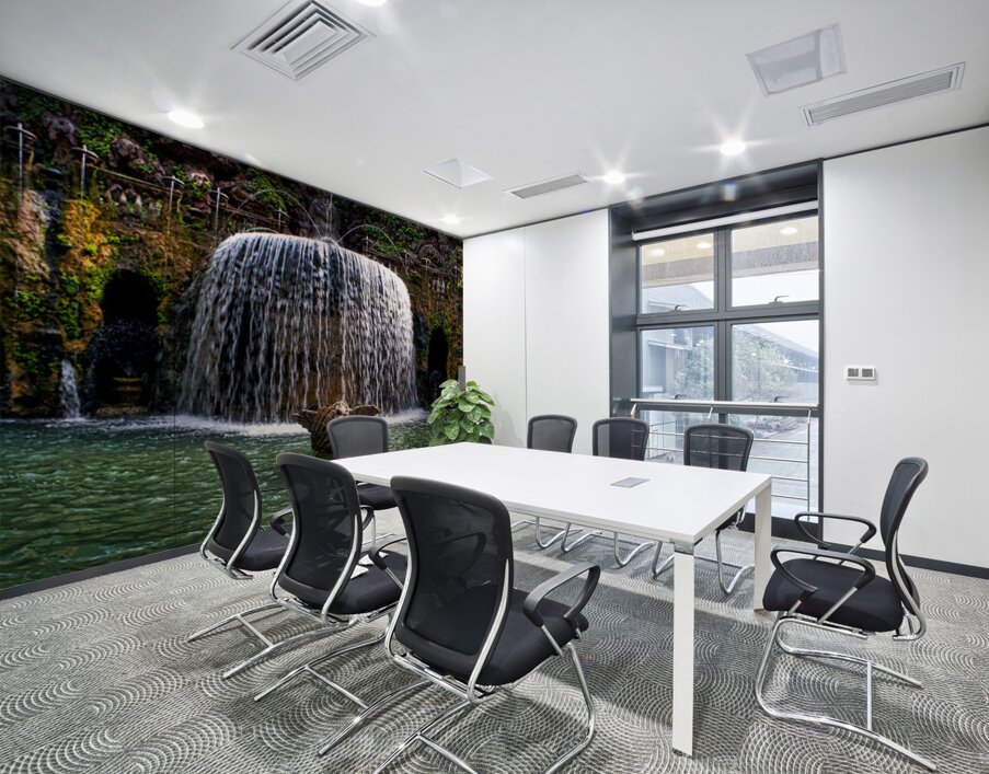 Classical Fountain Wall Printing