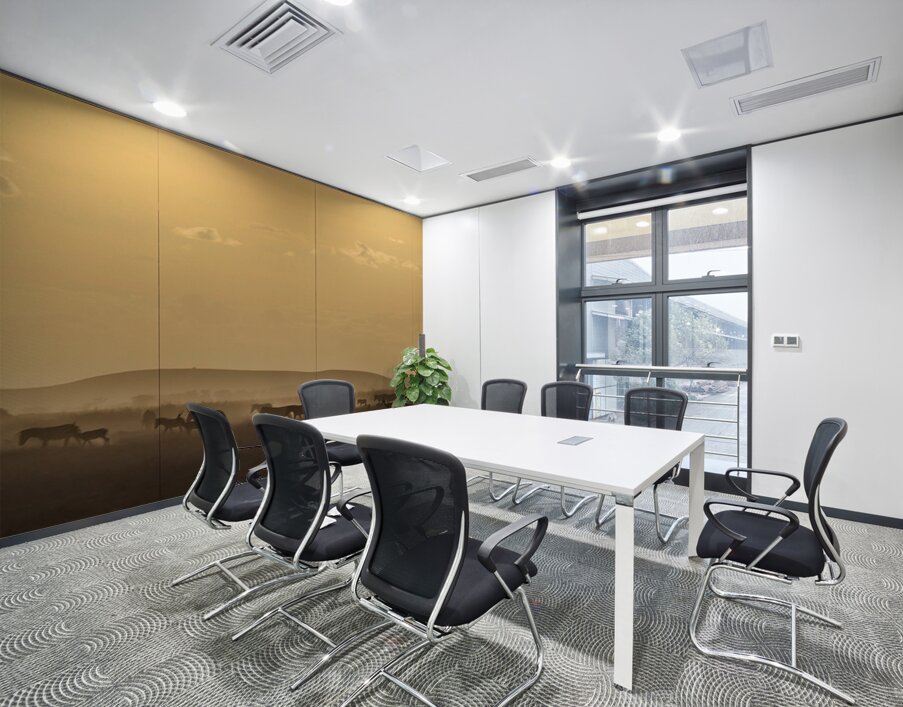 African Wildlife at Dusk Wall Printing