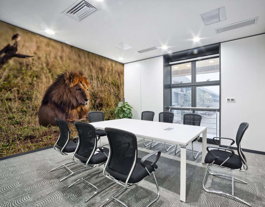 Majestic Morning King Wall Printing