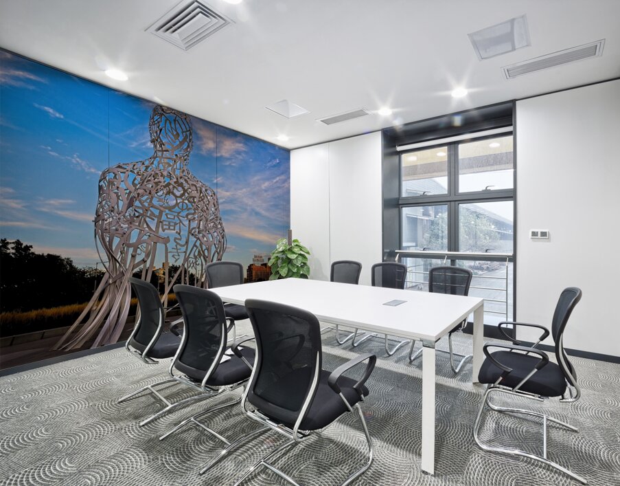 City of Symbols Wall Printing