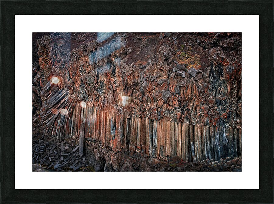 Rock Texture Symphonyv Picture Frame print