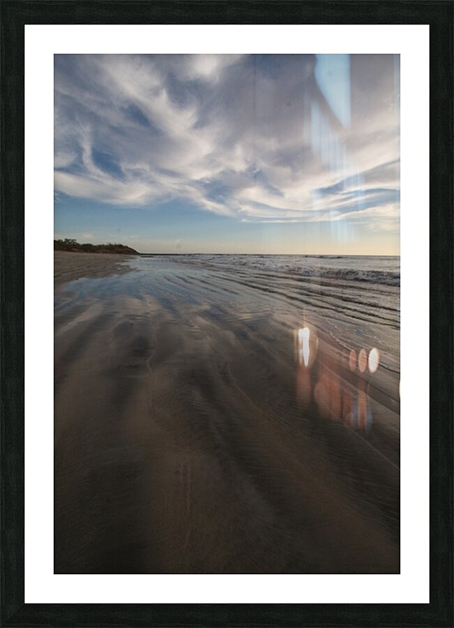 A Tranquil Coastal Dreamscape Picture Frame print