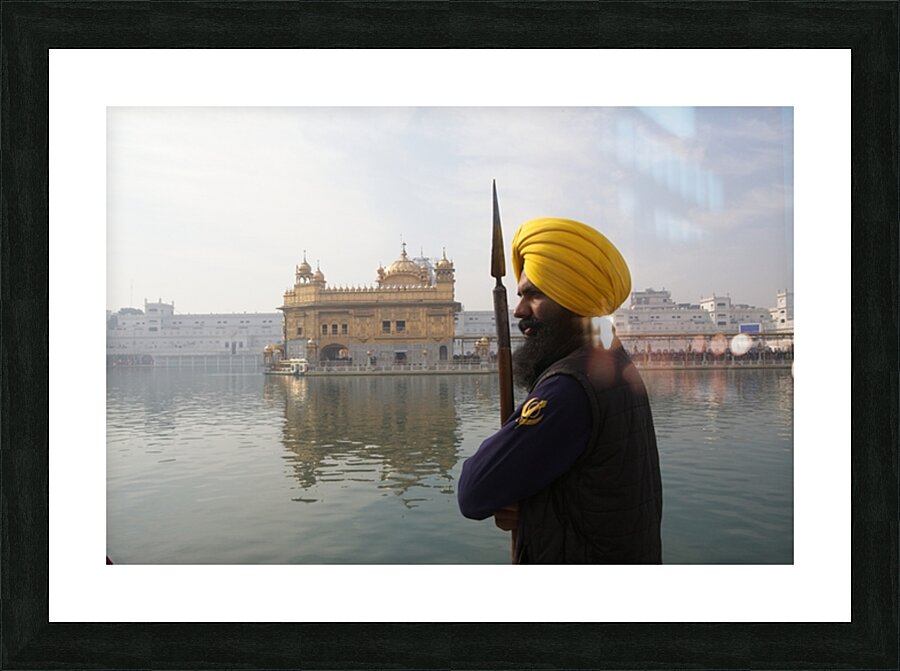 Guardian of the Golden Temple Picture Frame print