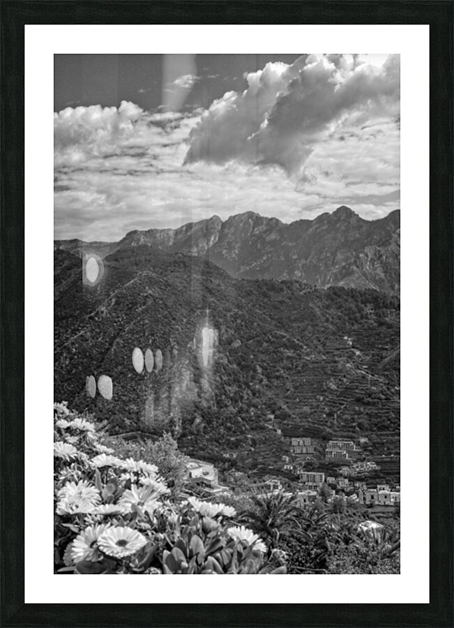 Terrace of Blossoms Picture Frame print