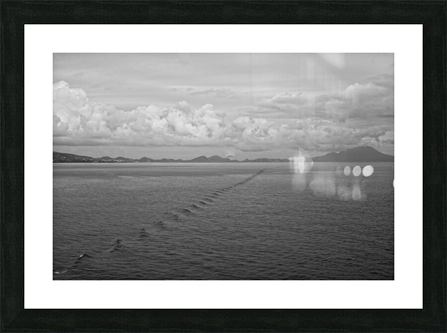 The Journey’s Wake Picture Frame print
