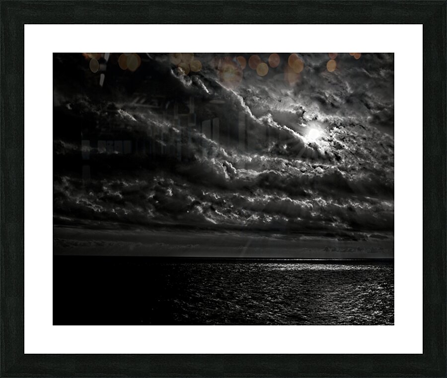 Storm of Light Picture Frame print