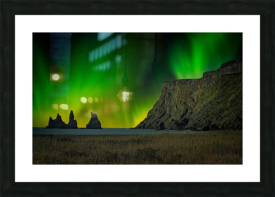 Aurora Borealis Picture Frame print