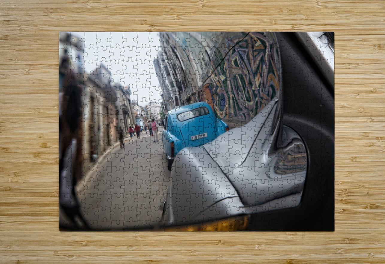 Reflection of Havana Chirag Pandya Puzzle printing