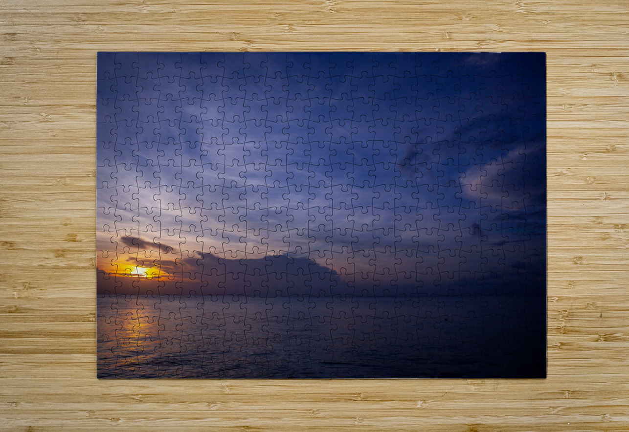 Blue Dawn Horizon Chirag Pandya Puzzle printing