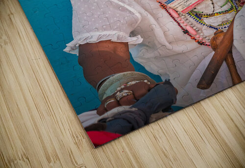 Lady in White With Cigar Chirag Pandya puzzle