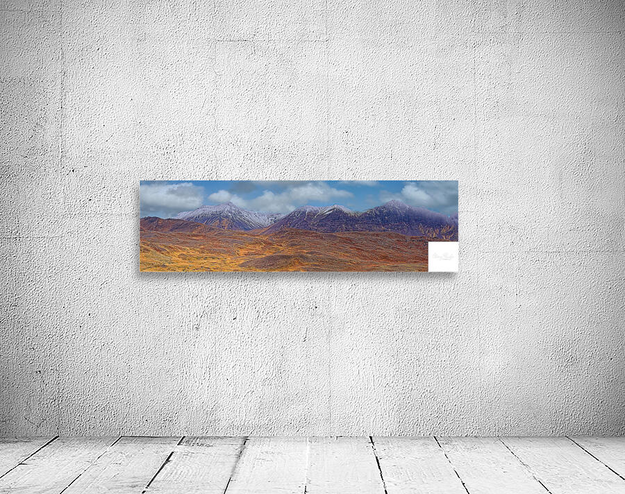 Snow-Capped Mountain Range Wall Preview