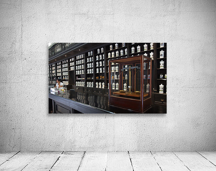 Historic Apothecary Interior Wall Preview