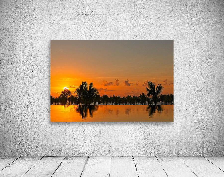 Golden Reflections at Sunset Wall Preview