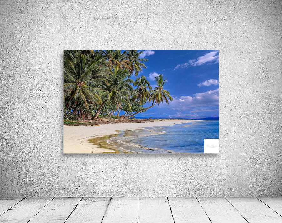 Tropical Shoreline Paradise Wall Preview