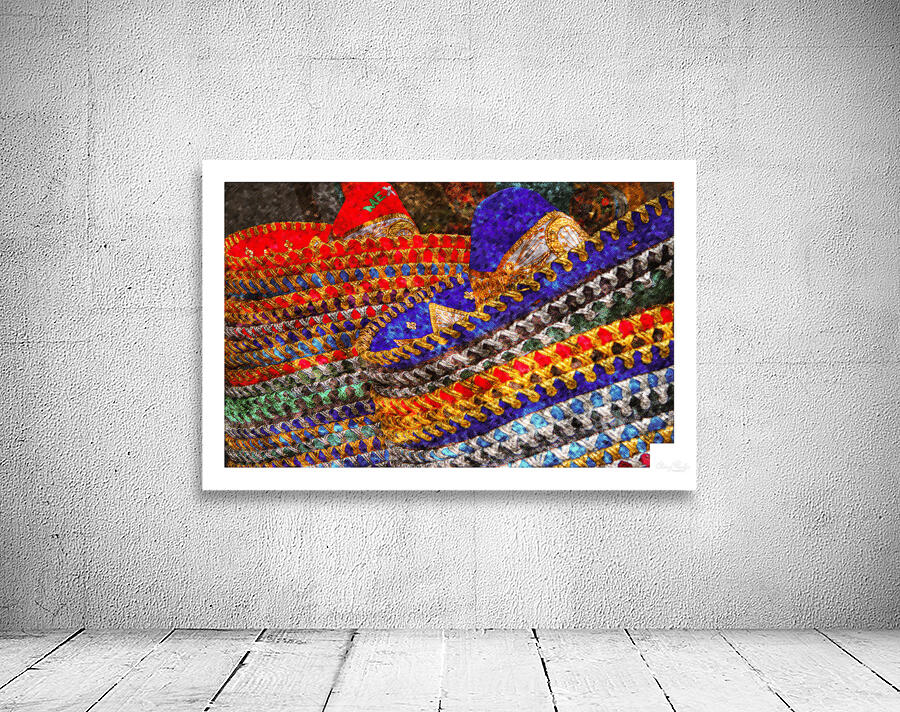 Sombrero Pattern Dance Wall Preview