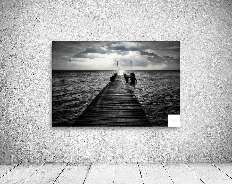 Pier Into the Light Wall Preview