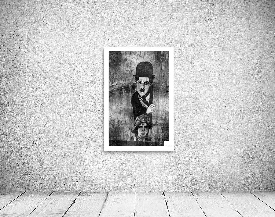 Chaplin & Child Portrait Wall Preview