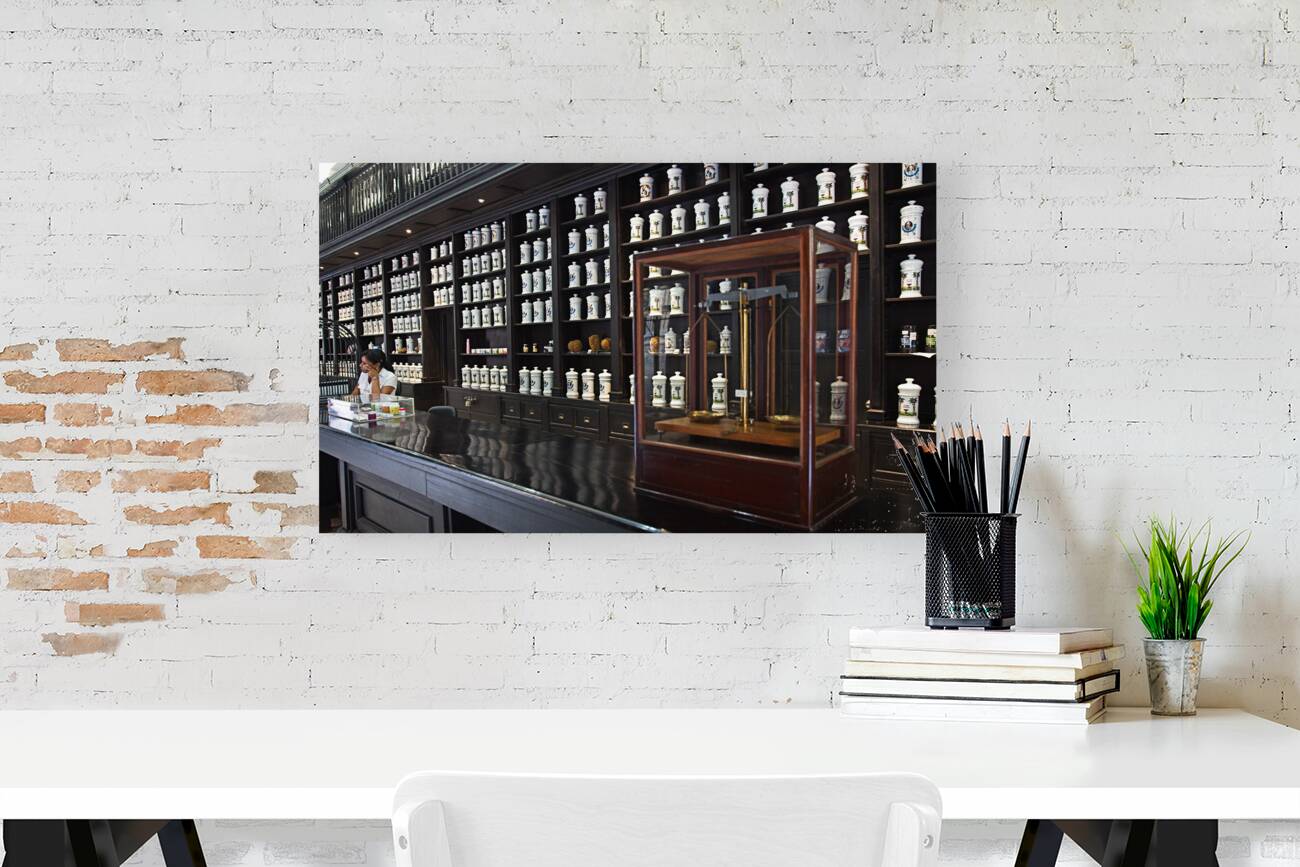 Historic Apothecary Interior Reproduction