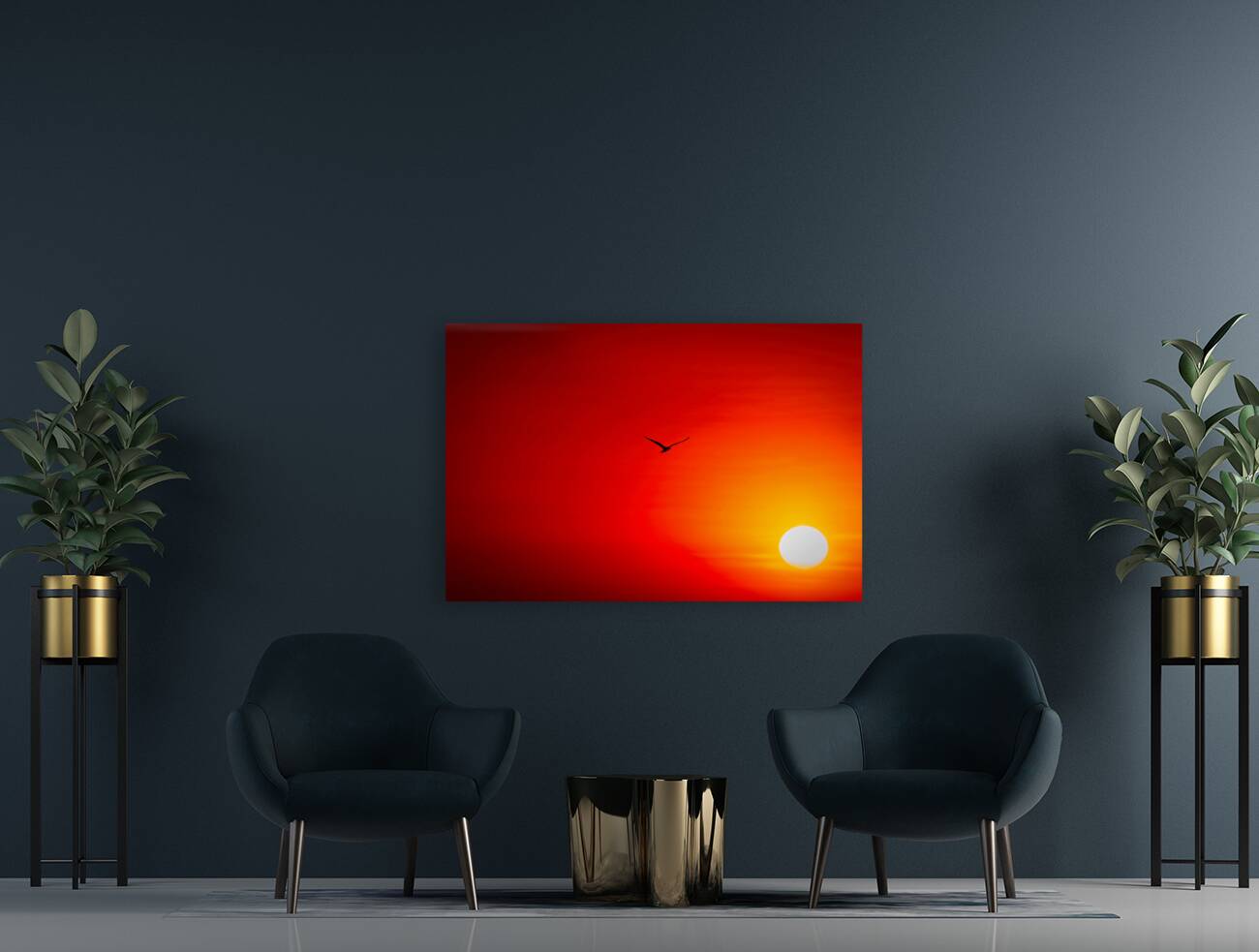 Flight Into the Fire Sky Reproduction