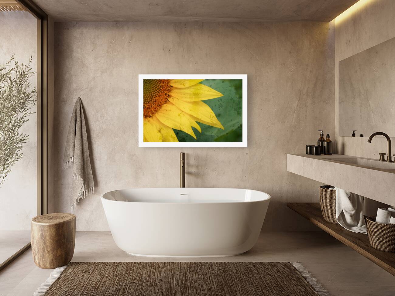Sunflower Glow Reproduction