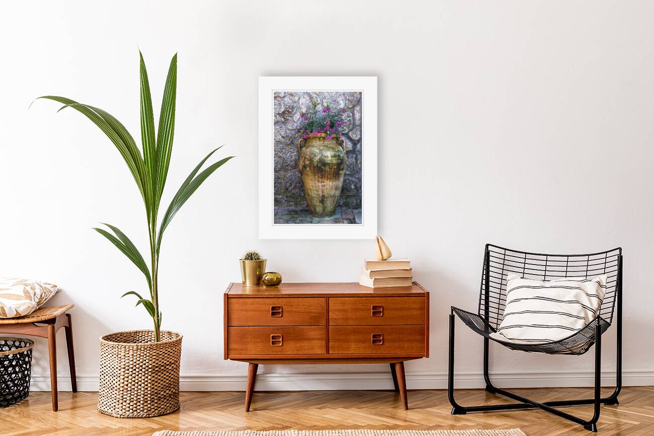 Rustic Garden Vase Reproduction