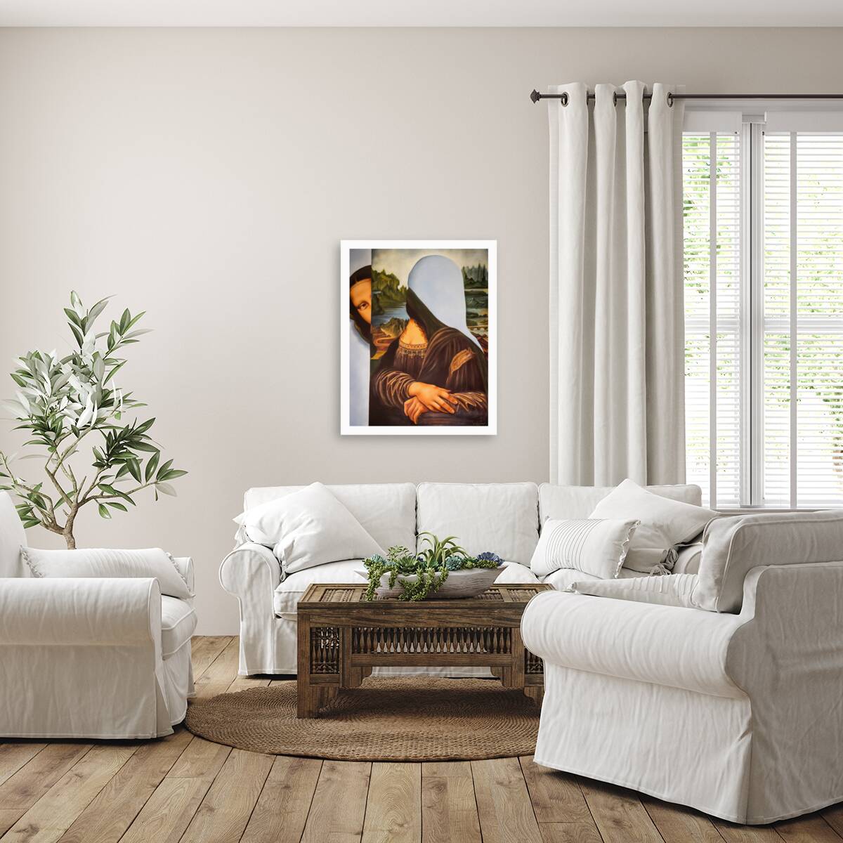 Hidden Mona Reproduction