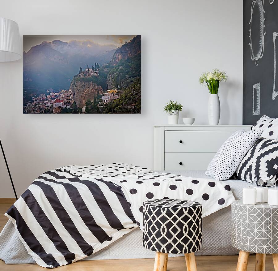 Village in the Clouds Reproduction