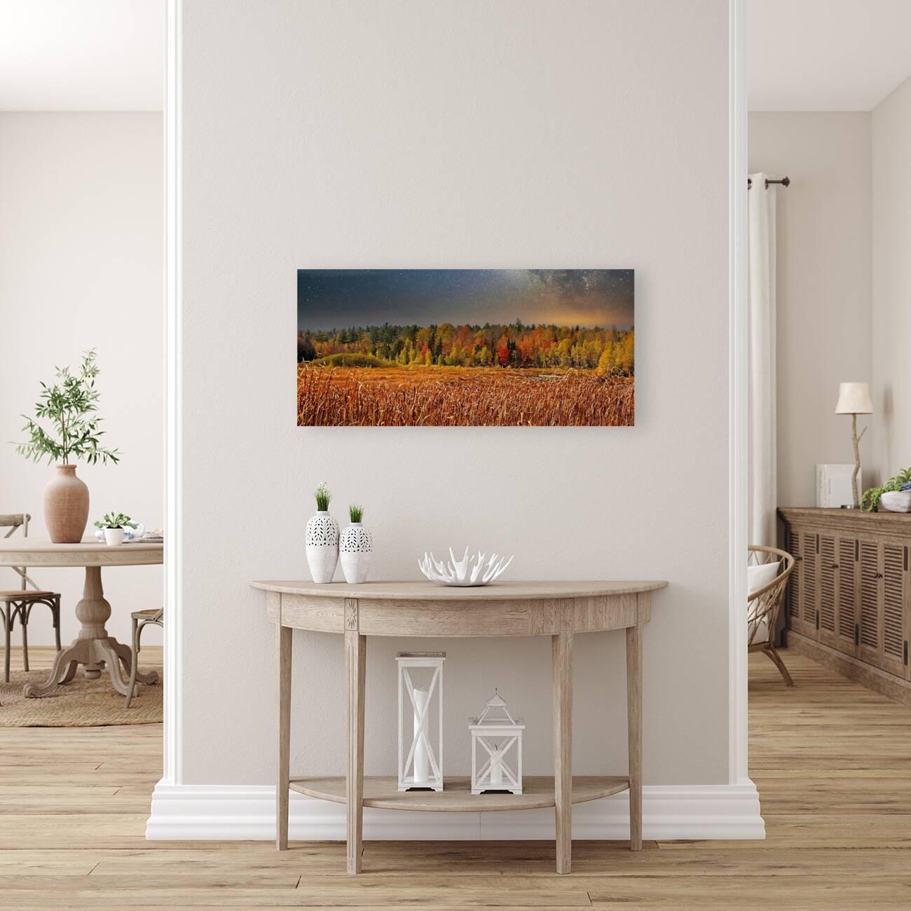 Starlit Harvest Night Reproduction