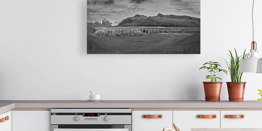 Glacier Across the Valley by Chirag Pandya