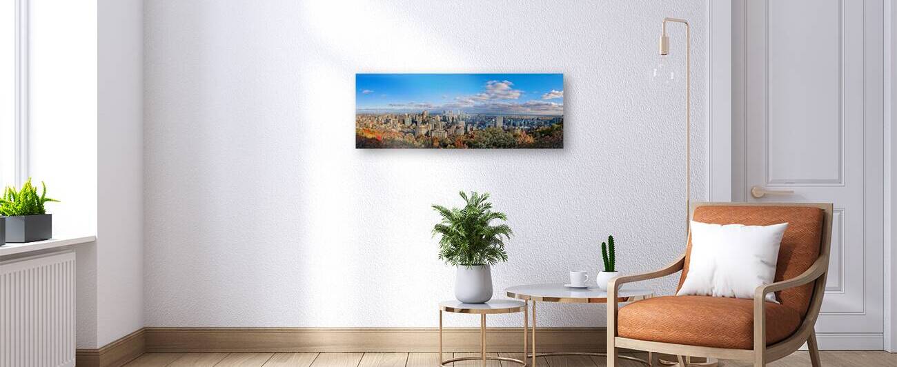 Montreal Skyline from Mount Royal by Chirag Pandya