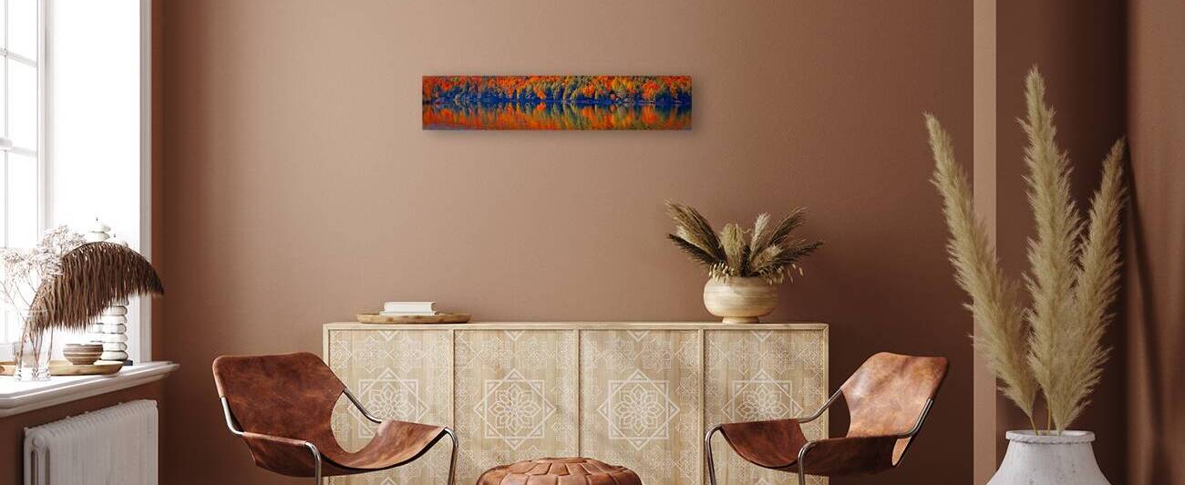 Autumn Forest Reflection by Chirag Pandya