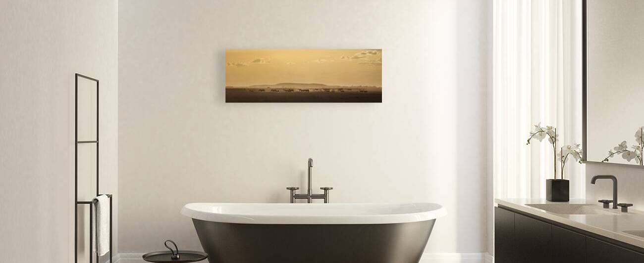 African Wildlife at Dusk by Chirag Pandya